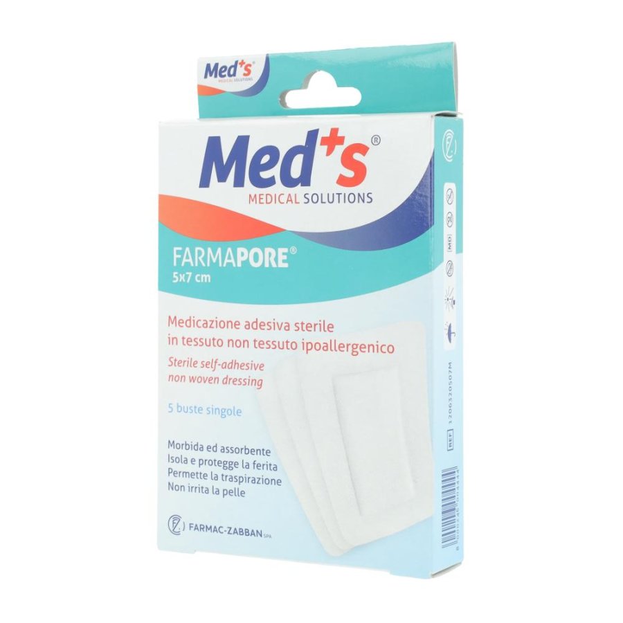 FARMAC-ZABBAN MEDS Medicaz.Ades.Sterile cm 5x 7 5pz