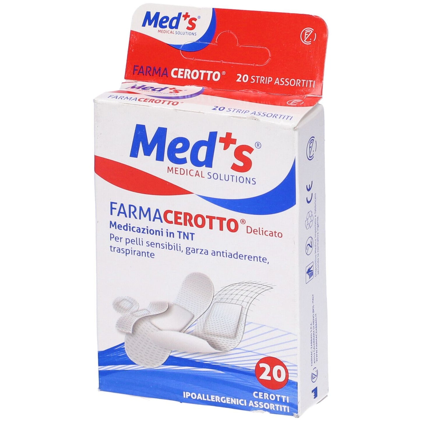 CER MEDS STRIPS TNT DEL 20PZ