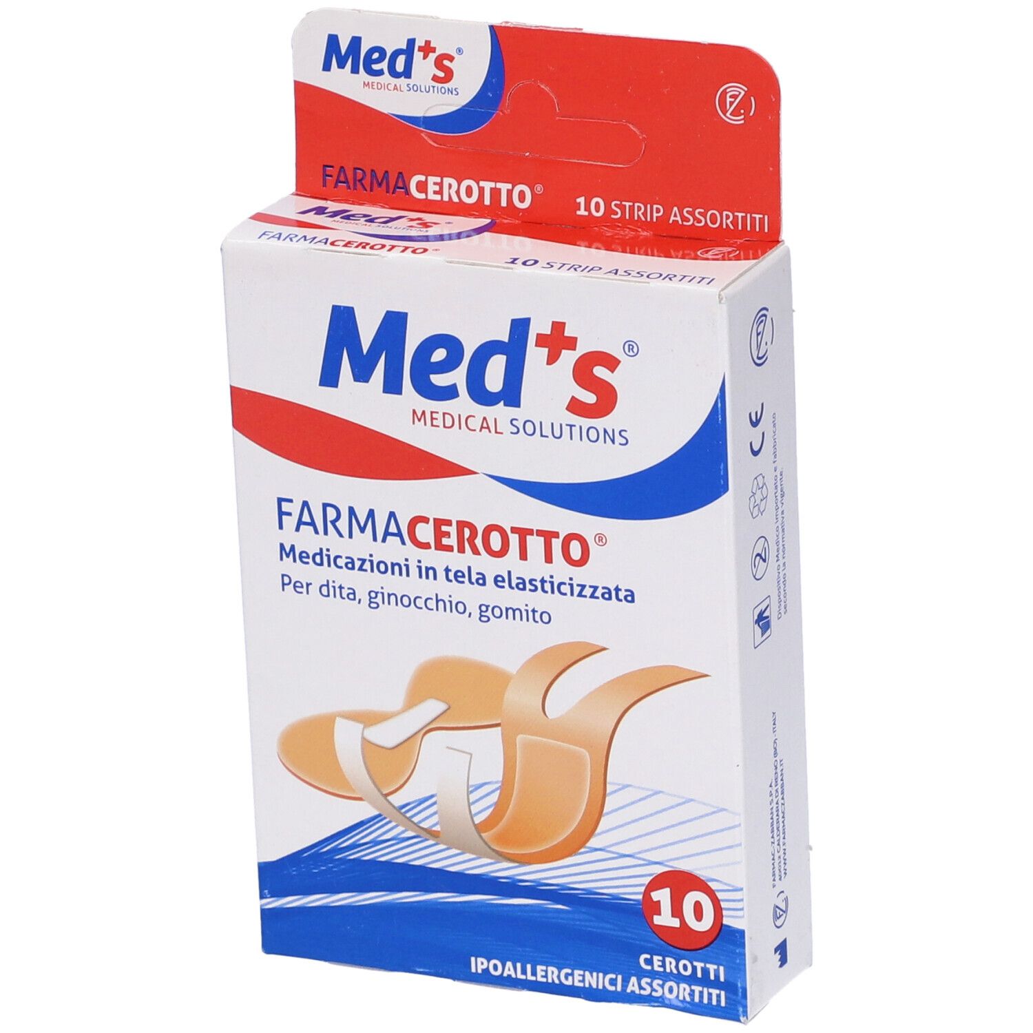 MEDS STRIPS CER TELA ASS 10PZ