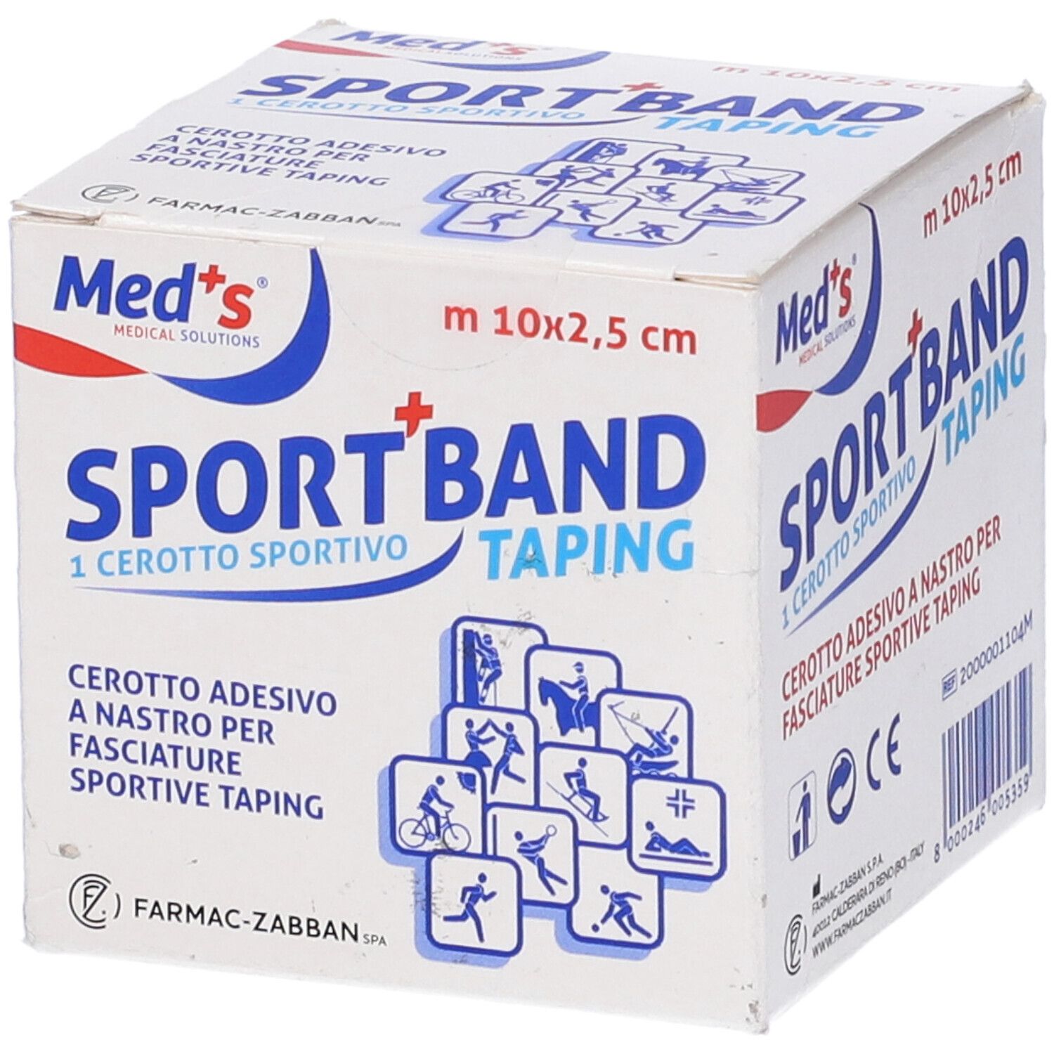 CER MEDS SPORTIVO 1000X2,50CM