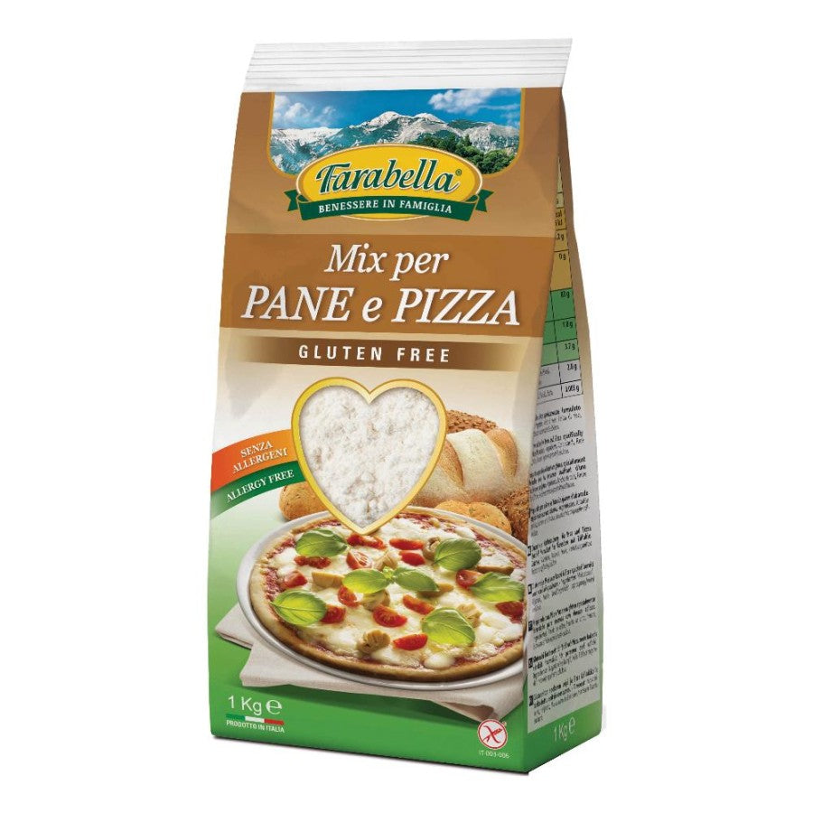FARABELLA Farina Mix per Pane e Pizza 1Kg