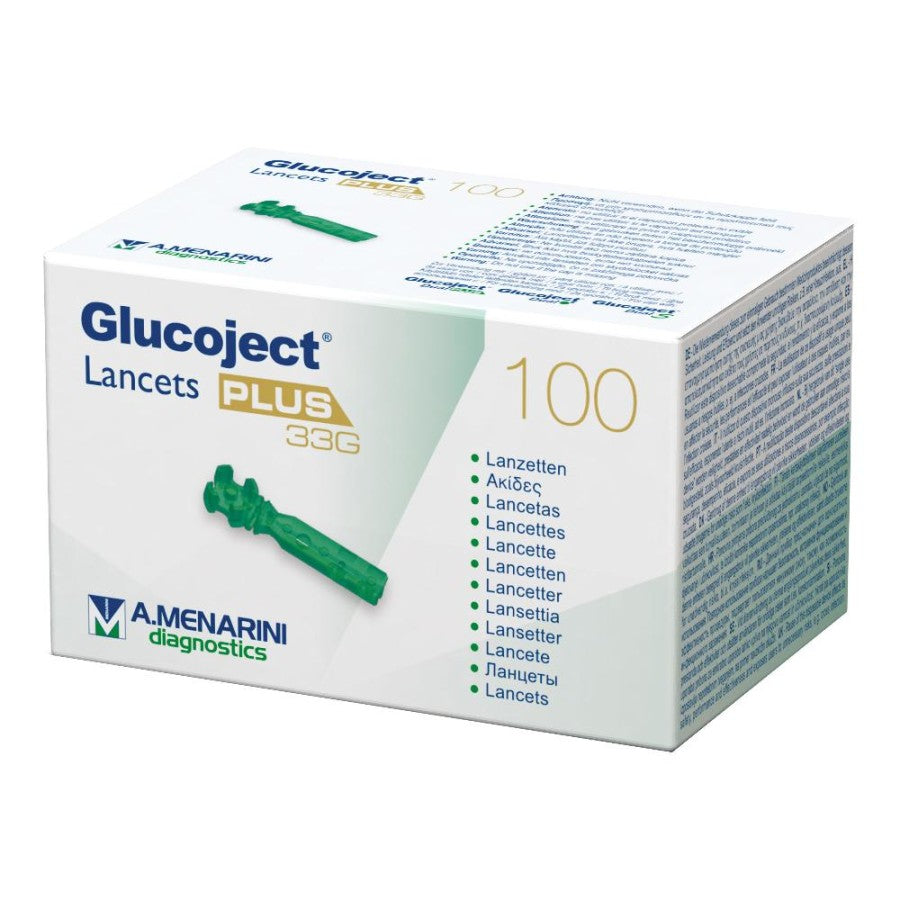 GLUCOJECT Lancets Plus 33g 100pz
