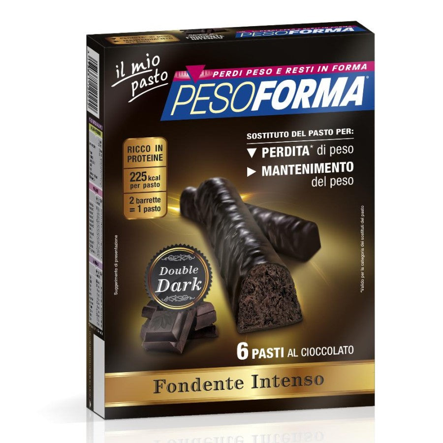 PESOFORMA Barrette Dark Double 12pz
