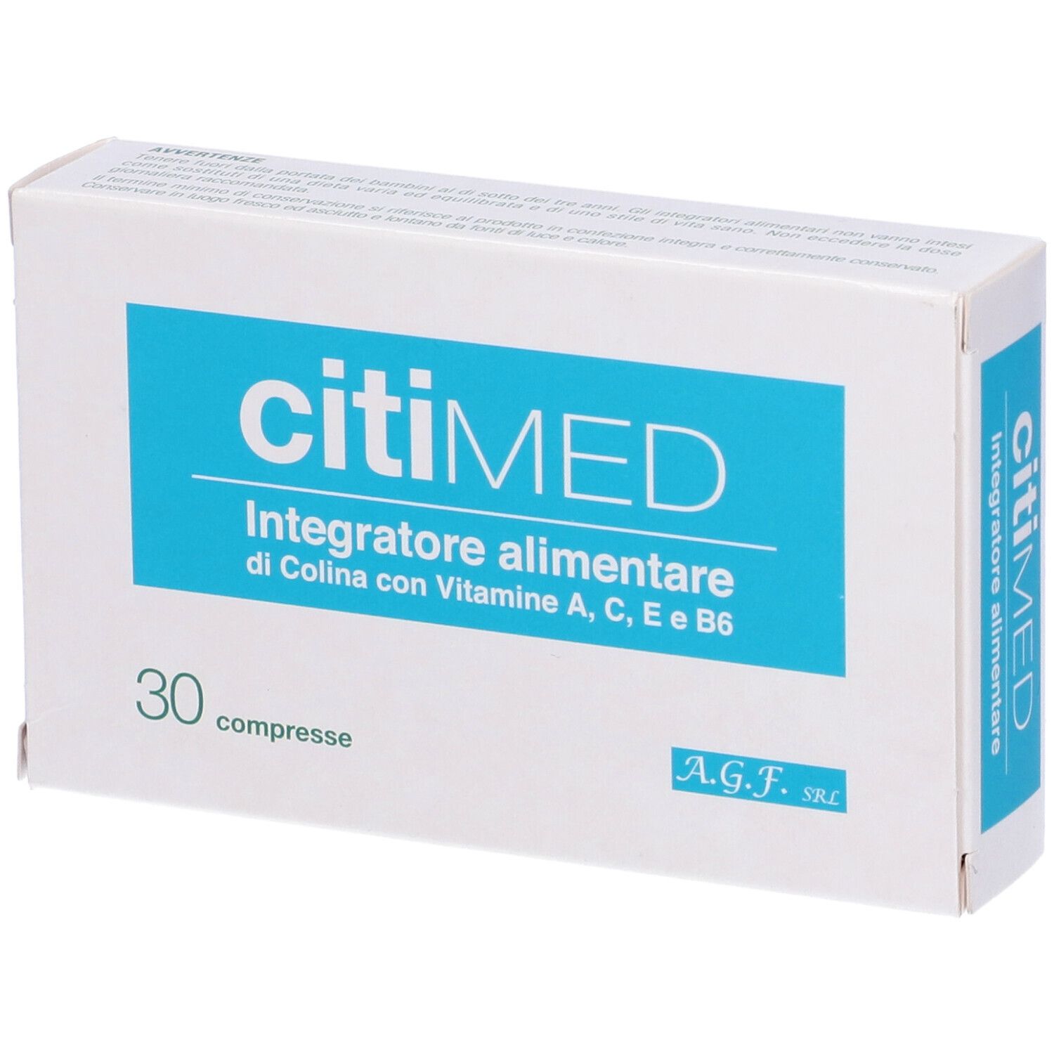 CITIMED 30CPR 750MG