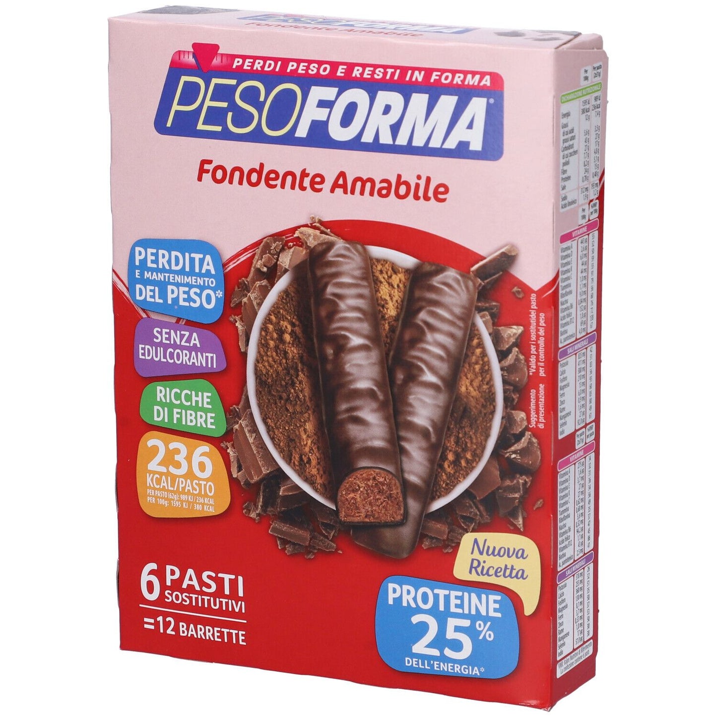932729813 - PESOFORMA BARRETTE DARK 12PZ