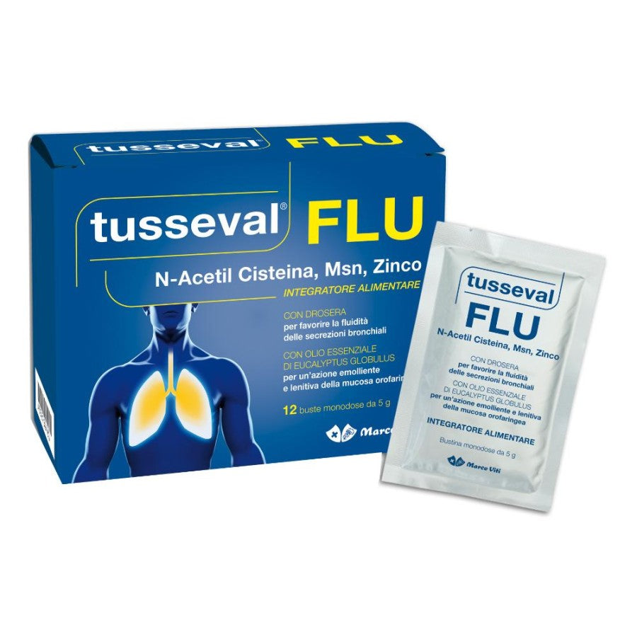 TUSSEVAL FLU 12BUST SOLUBILI
