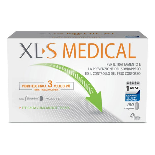 XLS MEDICAL LIPOSINOL 180CPS