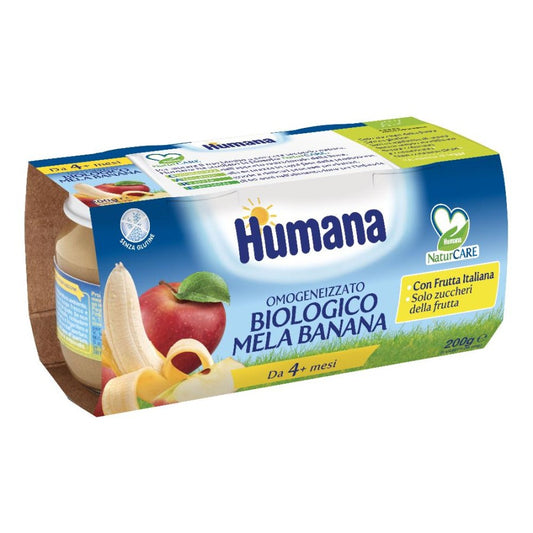 HUMANA Omo Mela Banana  2x100g