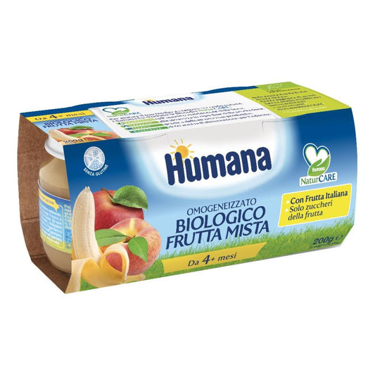HUMANA Omo Frutta Mista 2x100g