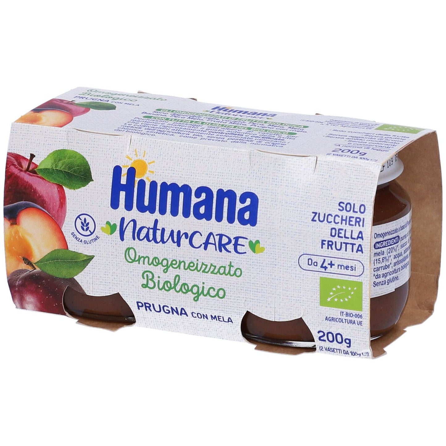934026055 - HUMANA OMOG PRUGNA BIO 2X100G