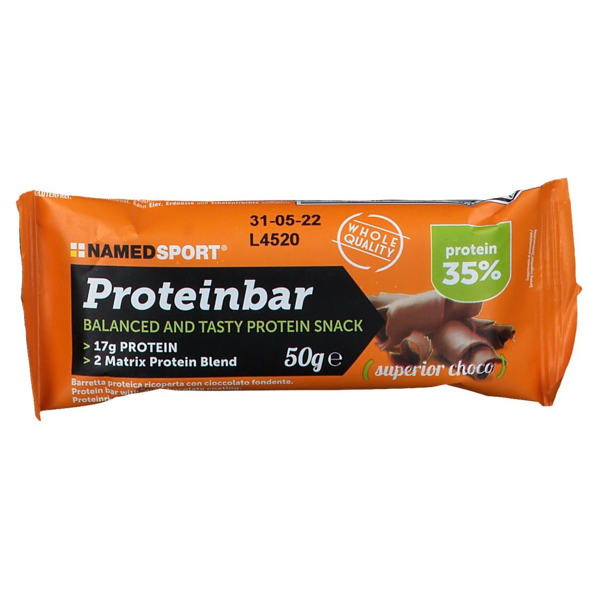 934320060 - PROTEINBAR SUPERIOR CHOC 50G