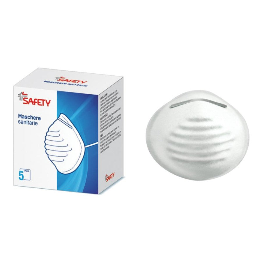 SAFETY Maschera Sanitaria 5pz