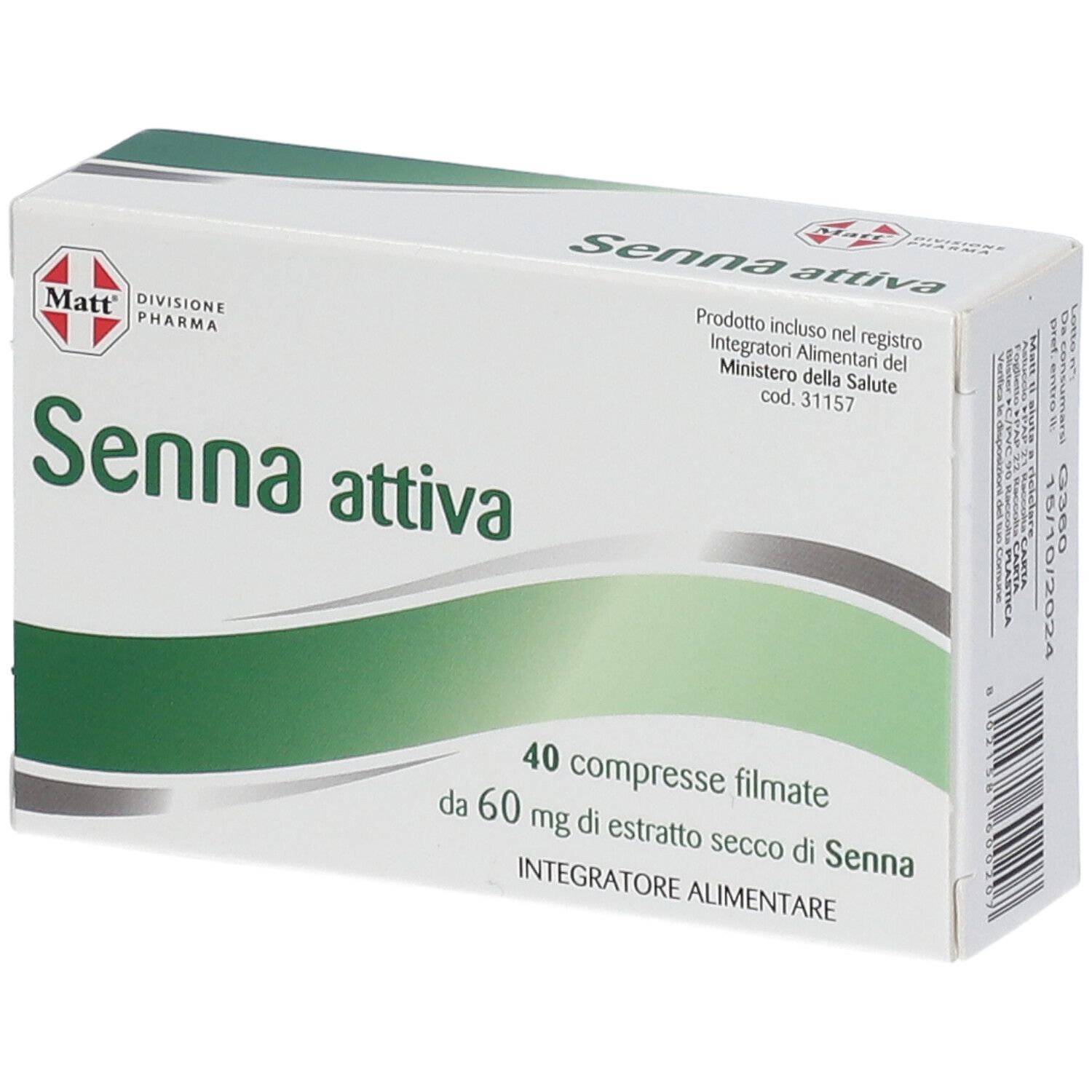 MATT PHARMA Senna Attiva 40Cpr