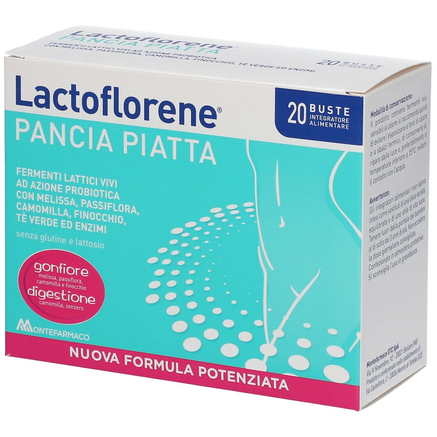 934625031 - LACTOFLORENE PANCIA PIATTA20BS