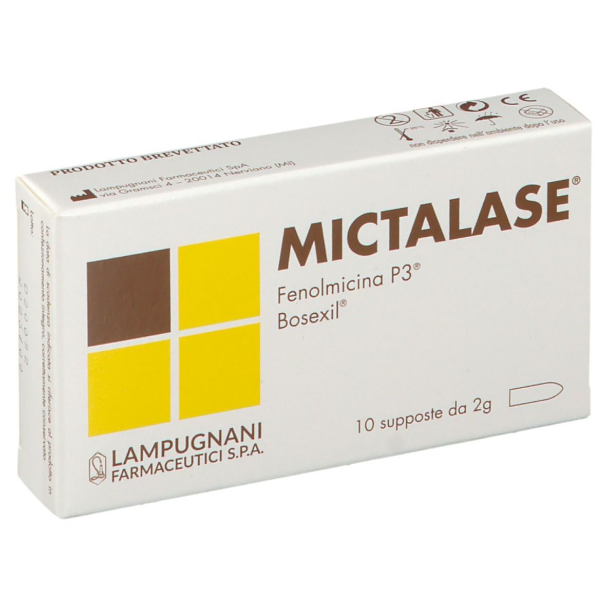 934727506 - MICTALASE 10SUPPOSTE 2G