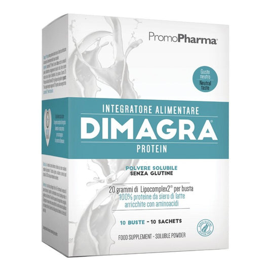 DIMAGRA Protein Vaniglia 10 Bust.