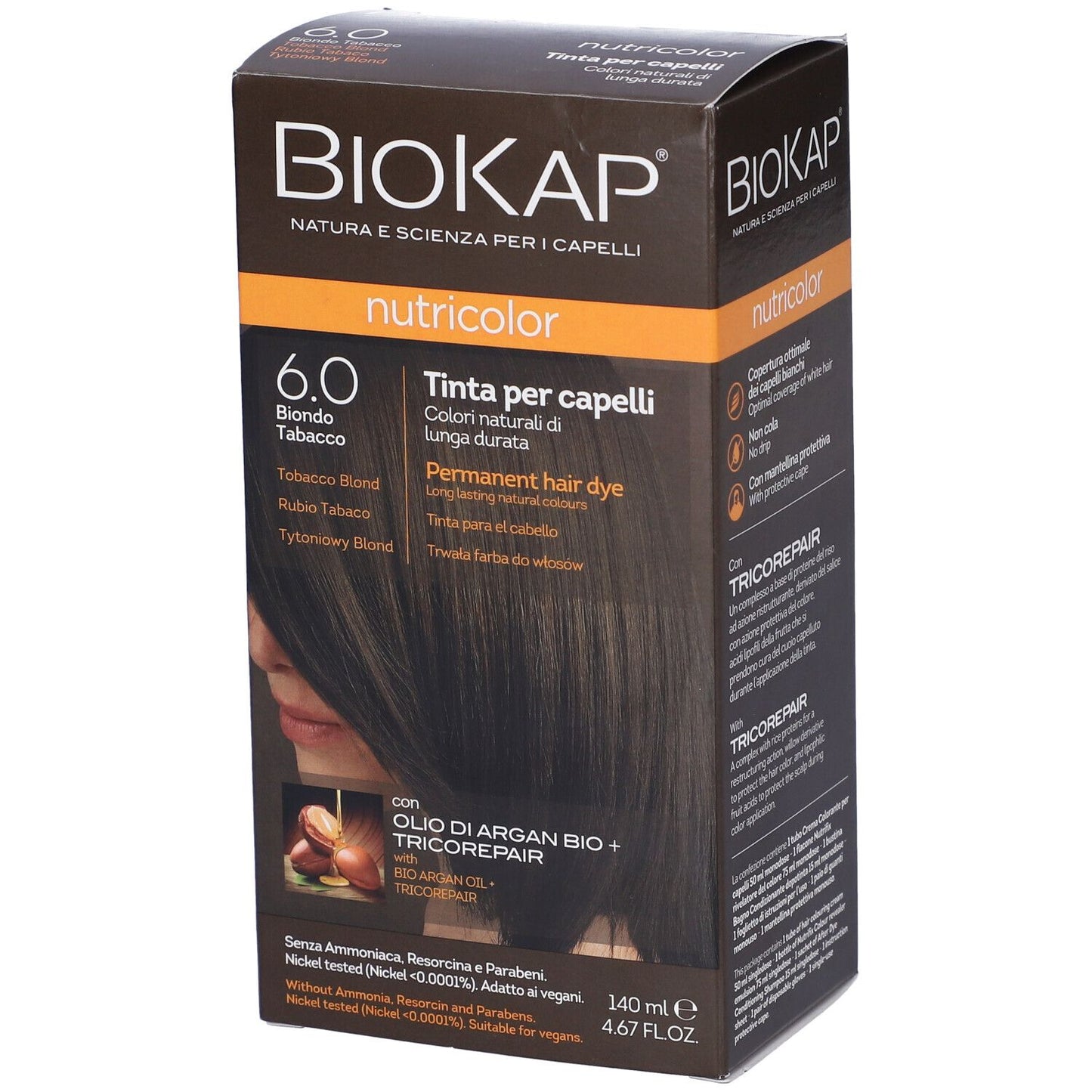 935057315 - BIOKAP NUTRIC 6,0 BIO TABACCO