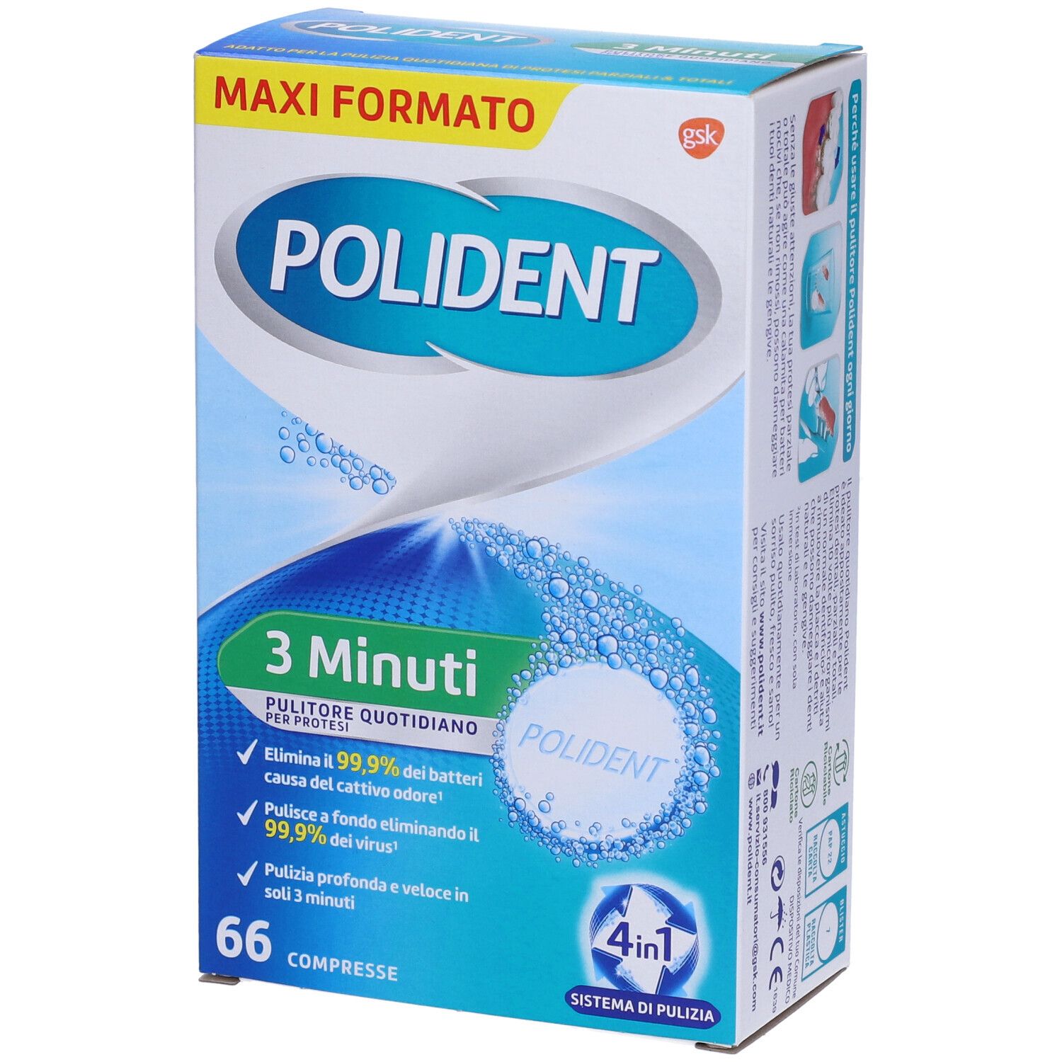 935589147 - POLIDENT 3 MINUTI 66CPR