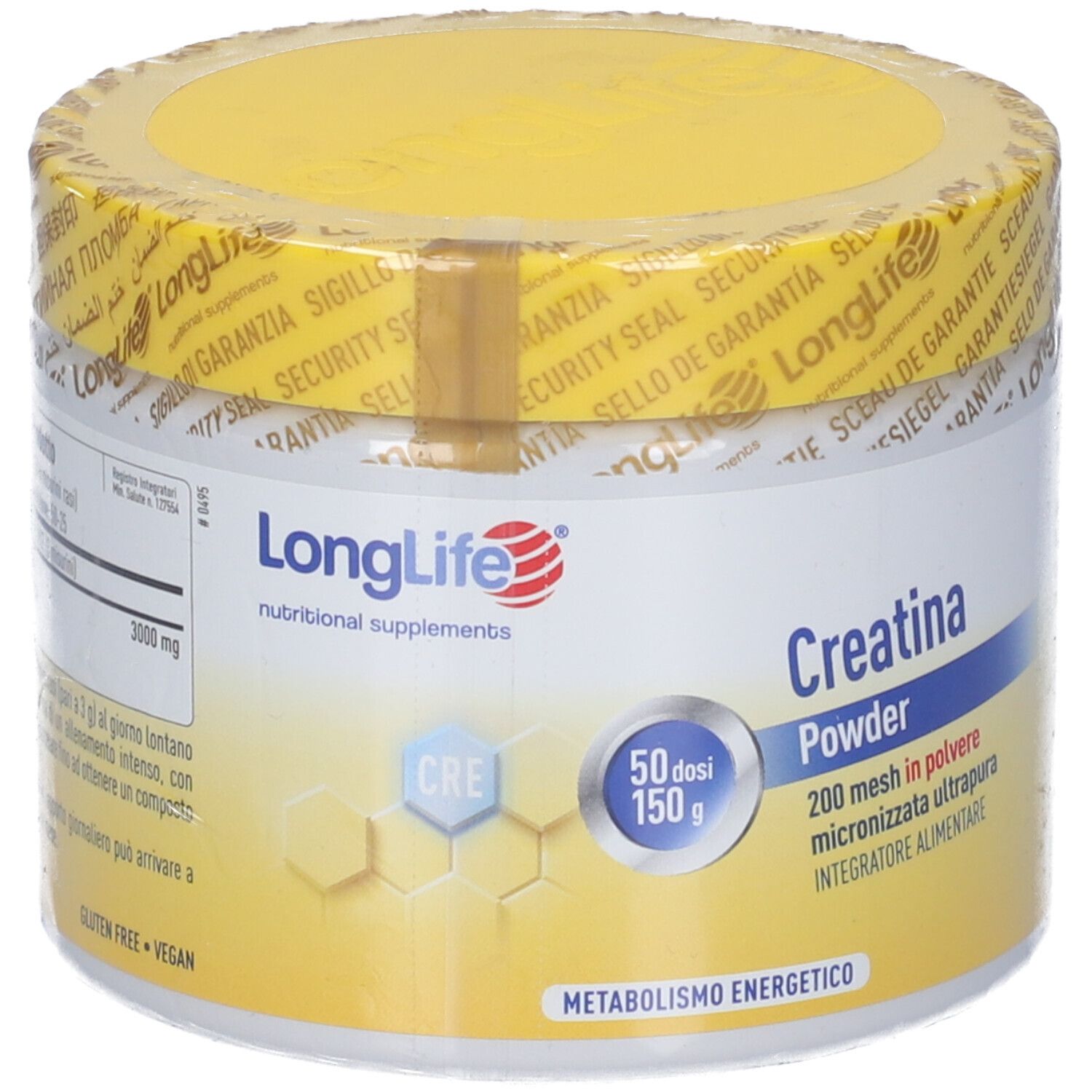 935740454 - LONGLIFE CREATINA POWDER 150G
