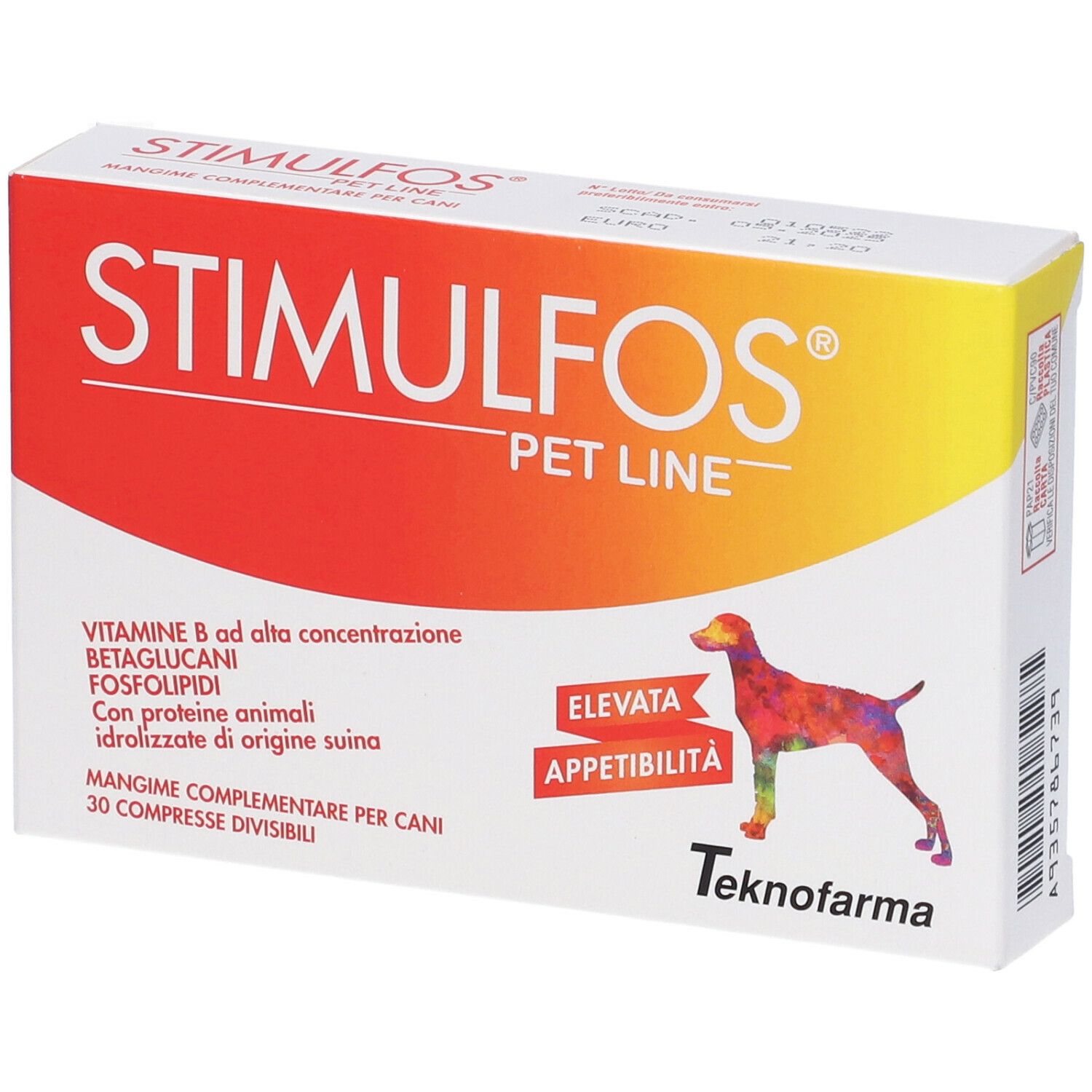 935786739 - STIMULFOS PET LINE CANE 30CPR