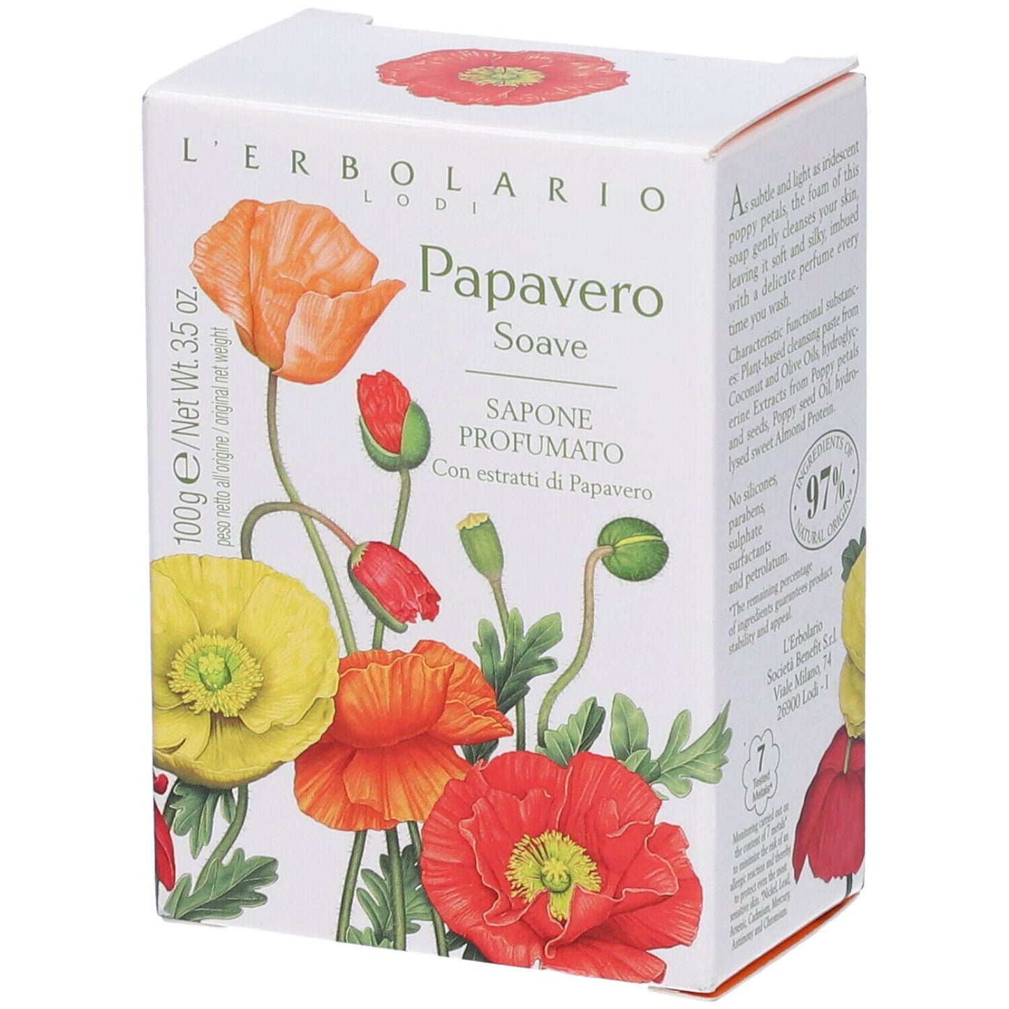 935823928 - PAPAVERO SOAVE SAPONE 100G