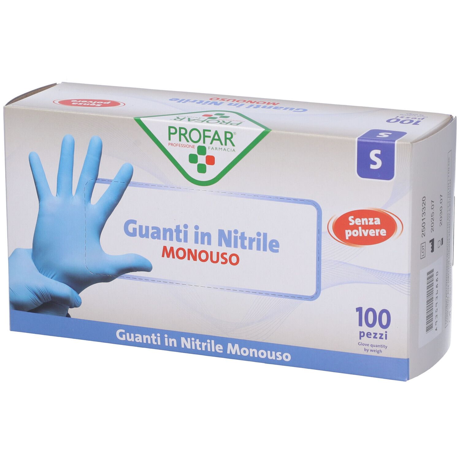 PROFAR GUANTO NITR S/POLVERE S