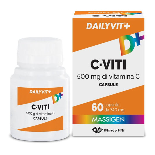 DAILYVIT+ C VITI 500MG 60CPS