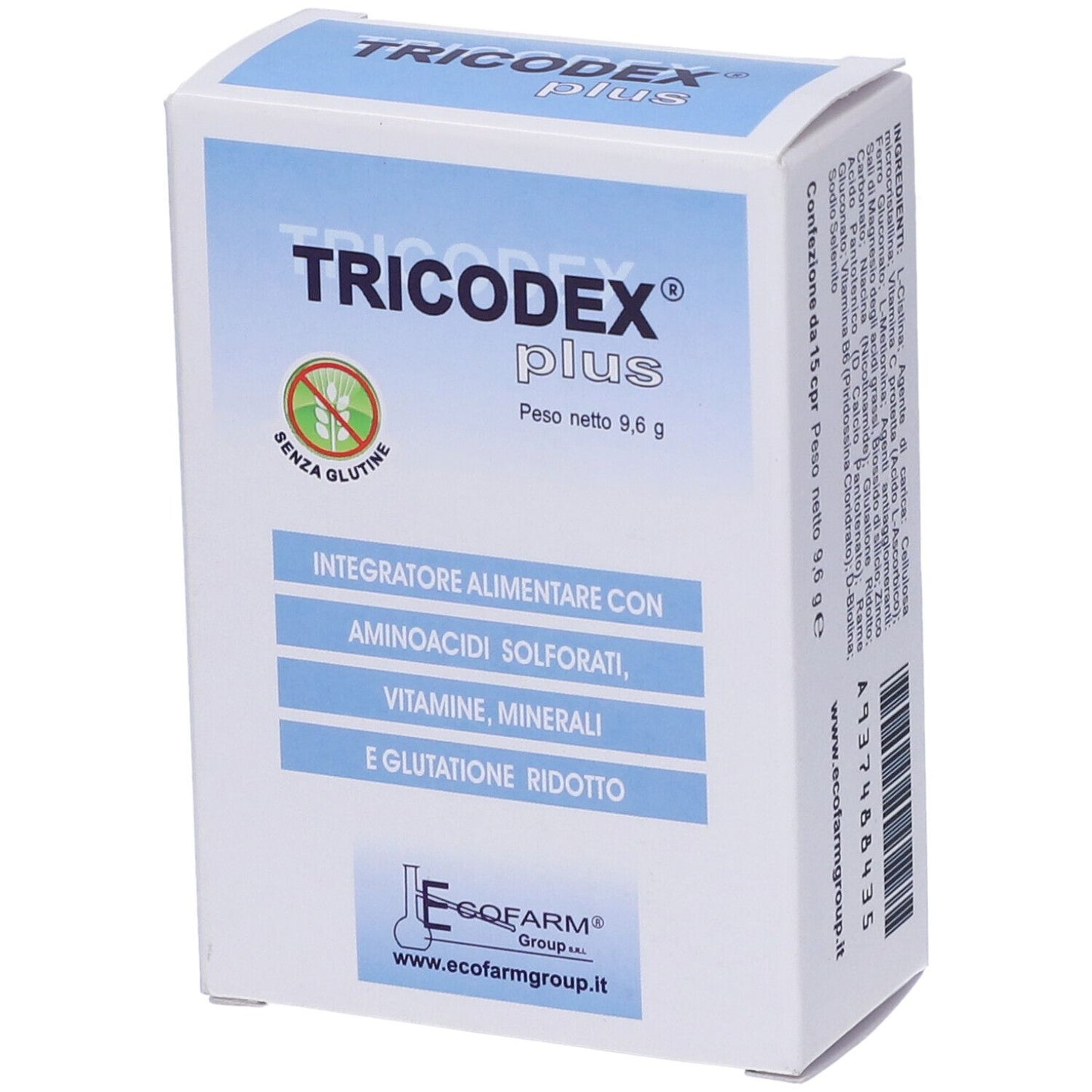 937488435 - TRICODEX PLUS 15CPR 9 6G