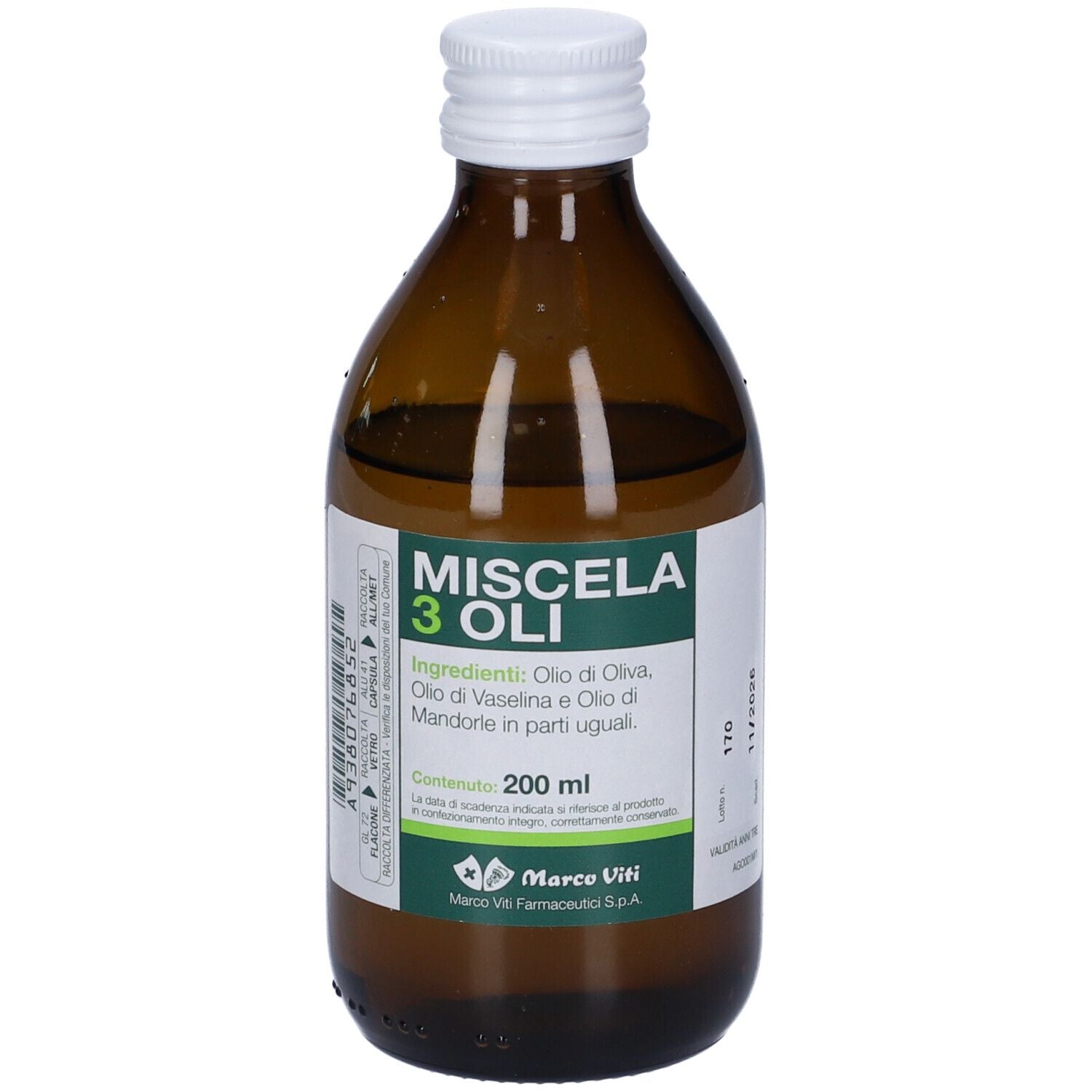 938076852 - MISCELA 3 OLI 200ML