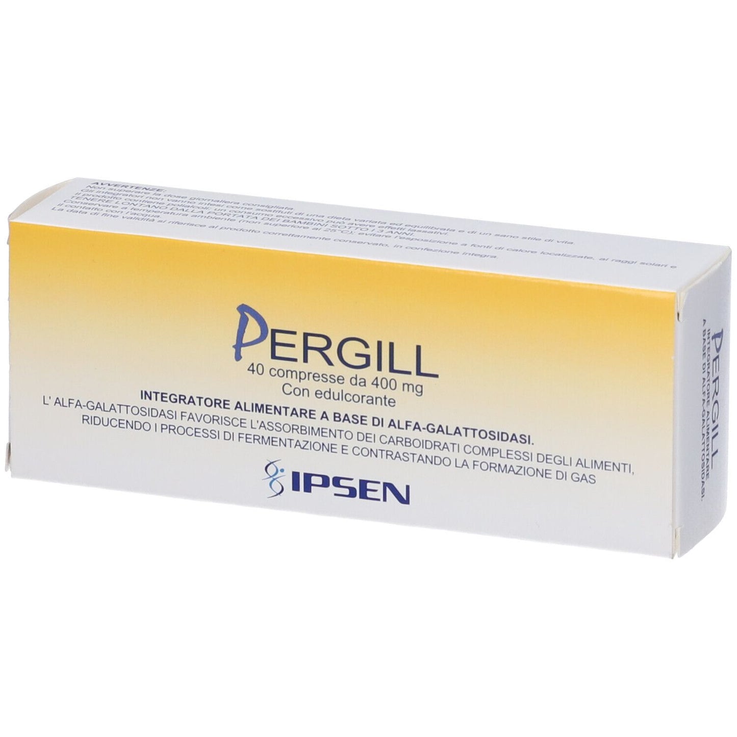 PERGILL INTEG 40CPR 400MG