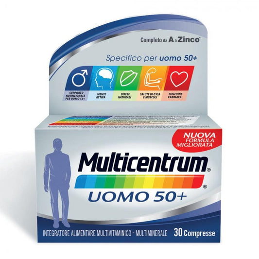 MULTICENTRUM UOMO 50+ 30CPR $