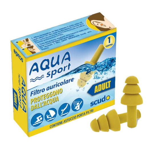 EARPLUG Tappi Auric.Aquasport Adulti 2pz