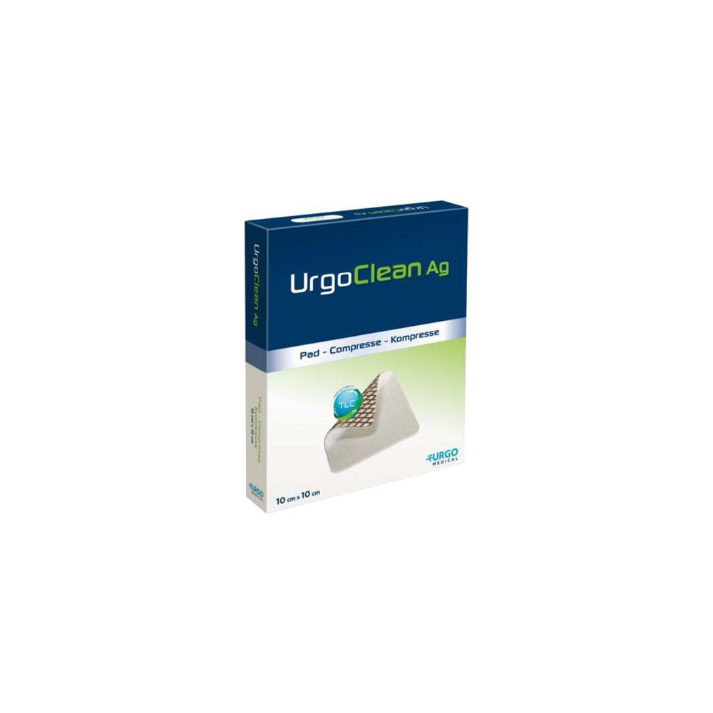 URGOCLEAN AG Silver  6x6cm 5pz