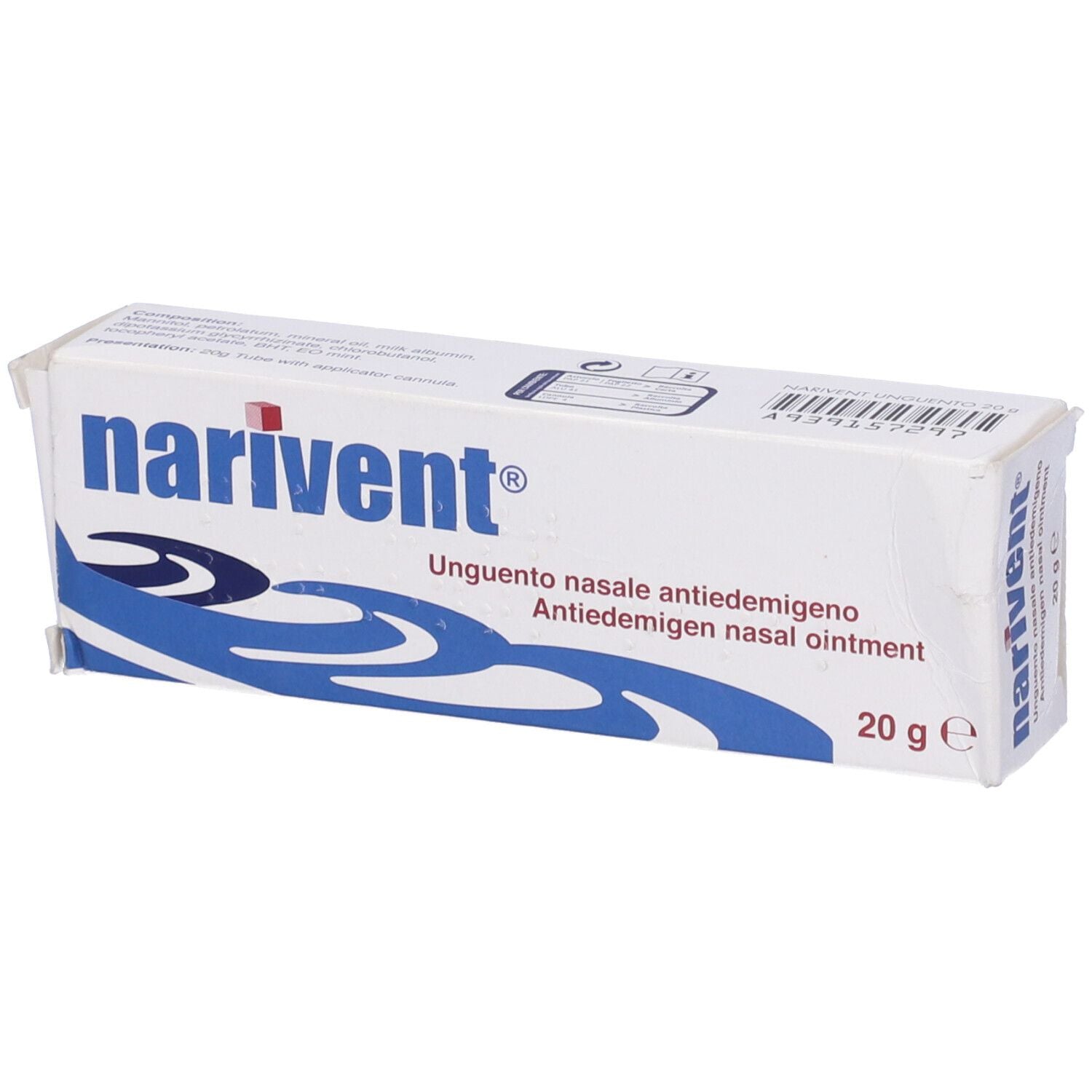 NARIVENT Unguento Nasale Antiedemigeno