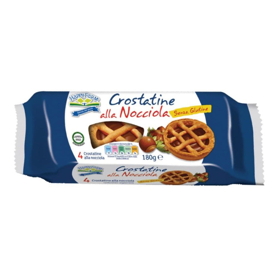 HAPPY FARM Crostata Nocciola 180g