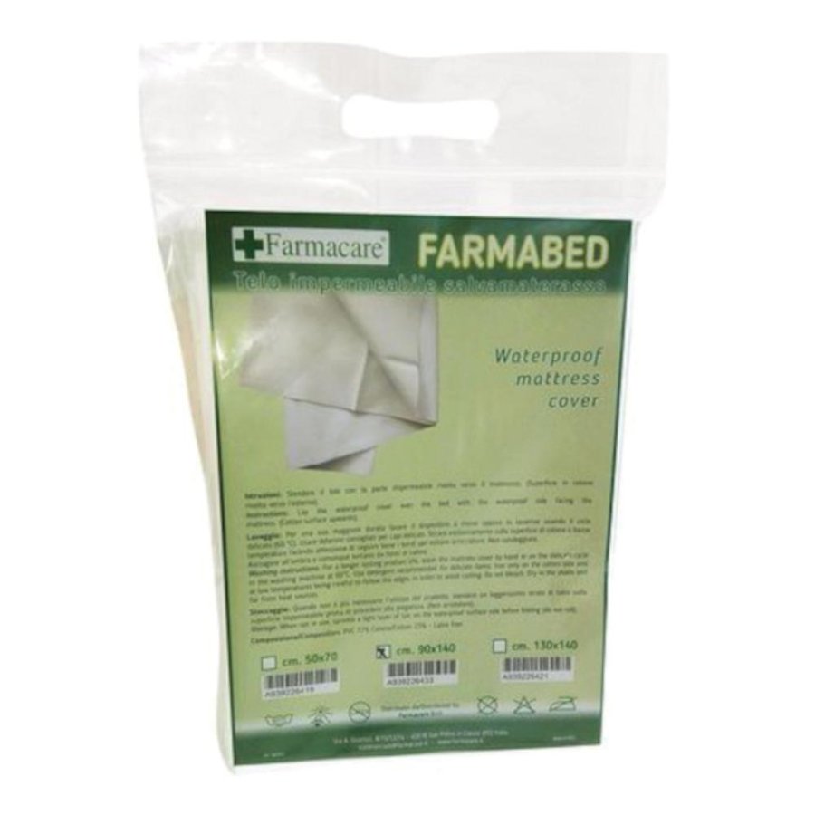 FARMABED Telo Impermeabile Materasso 130x140
