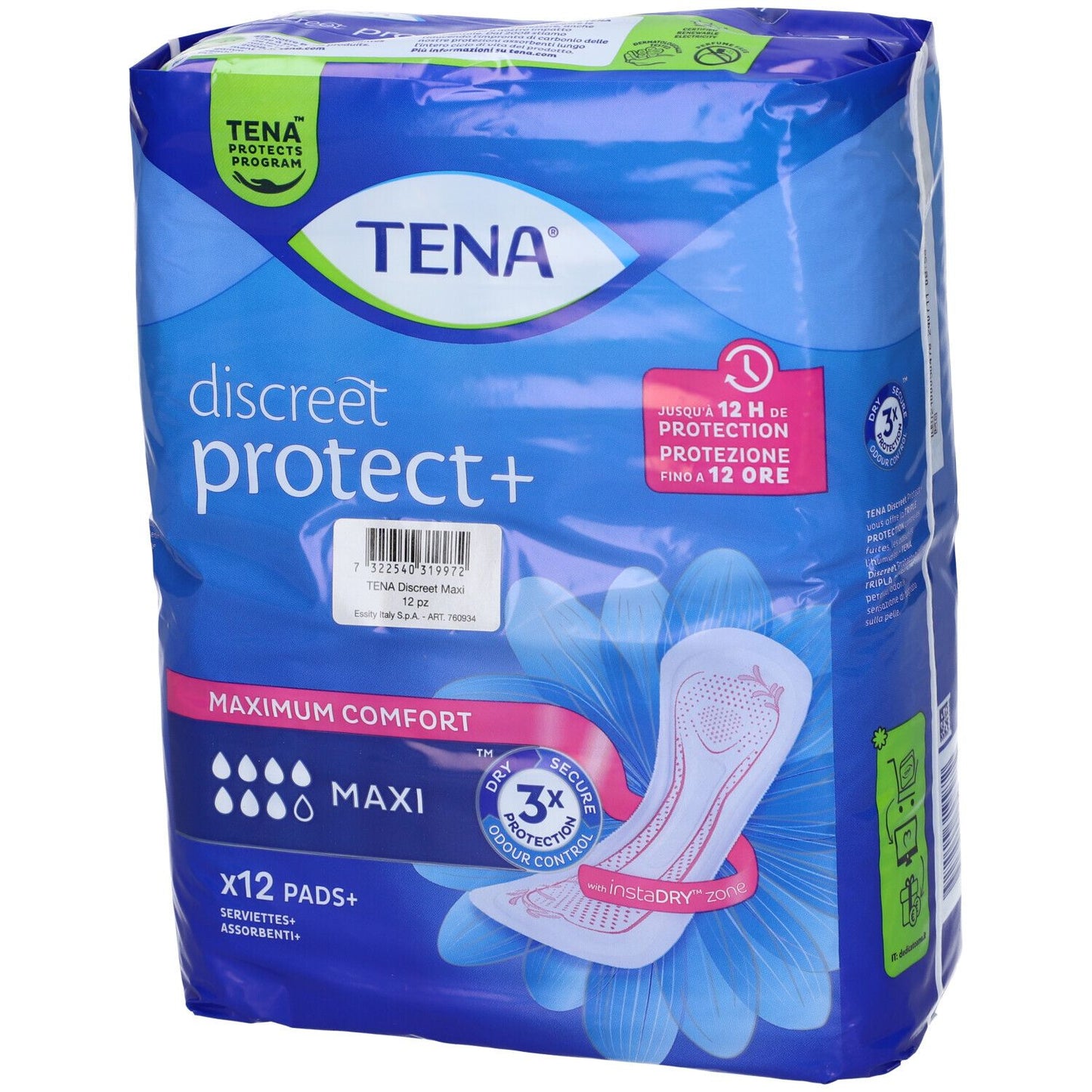 939291136 - TENA DISCREET MAXI 12PZ