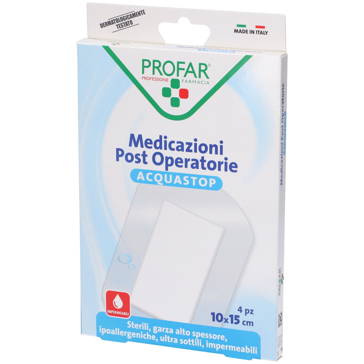 PROFAR MED ACQUASTOP 10X15 4PZ