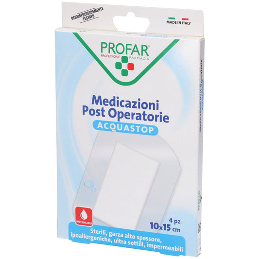 PROFAR MED ACQUASTOP 10X15 4PZ