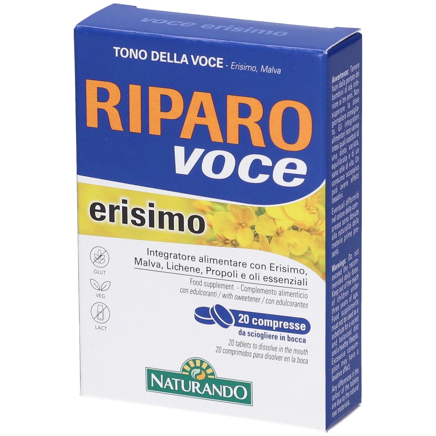 RIPARO VOCE ERISIMO 20CPR