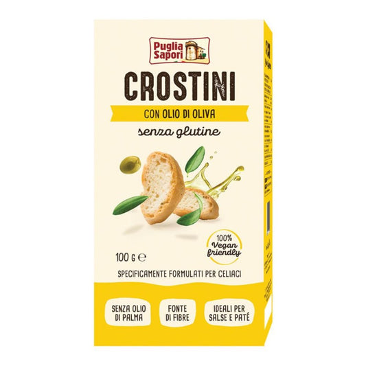 PUGLIA SAPORI Crostini Oliva 100g