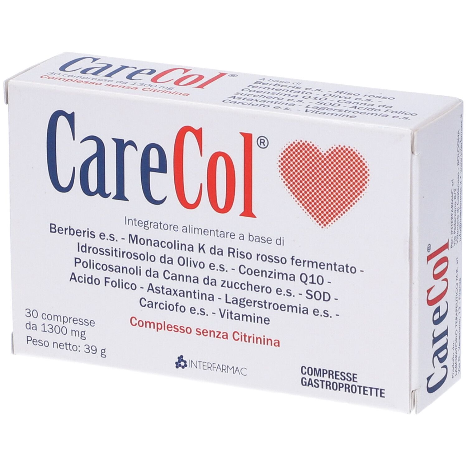 CARECOL 30CPR