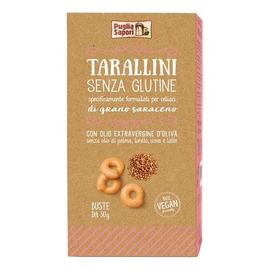 PUGLIA SAPORI Tarallini Grano Saraceno 6x30g
