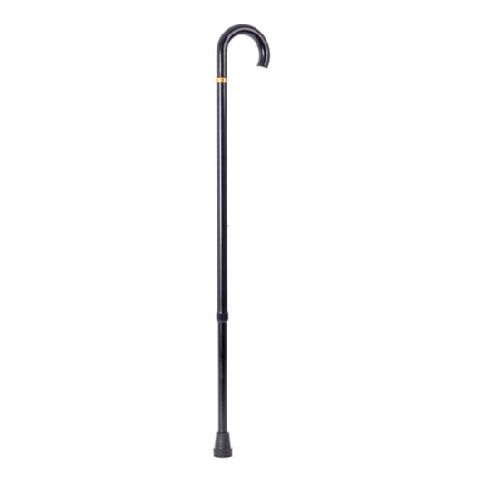 SAFETY Bastone Legno Manico Curvo