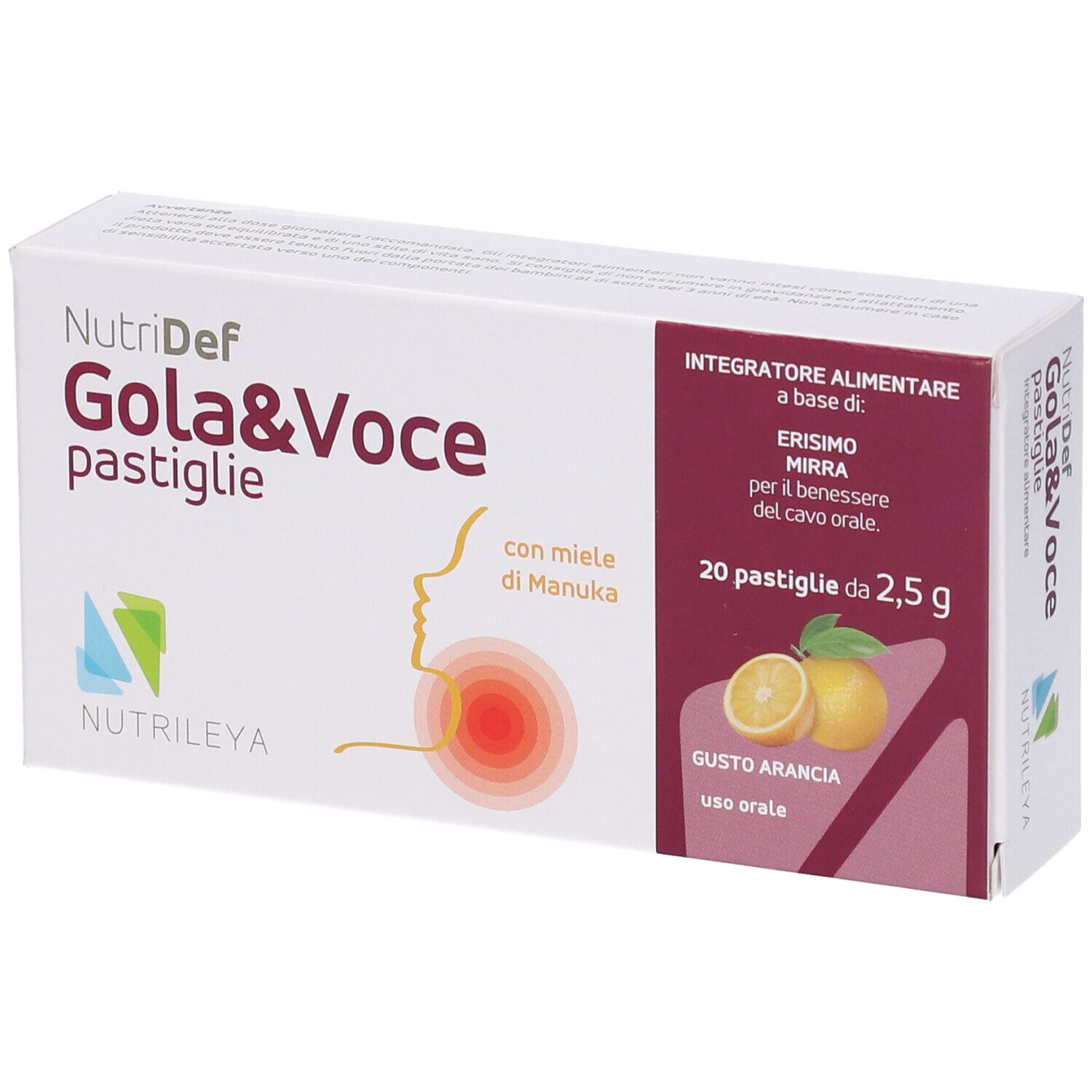 942114000 - NUTRIDEF GOLA VOCE ARA 20PAST