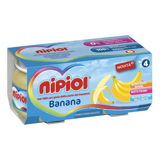 NIPIOL Omog.Banana 2x80g