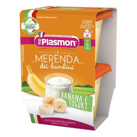 PLASMON Omog.Mer.Ban/Yog.2x120g