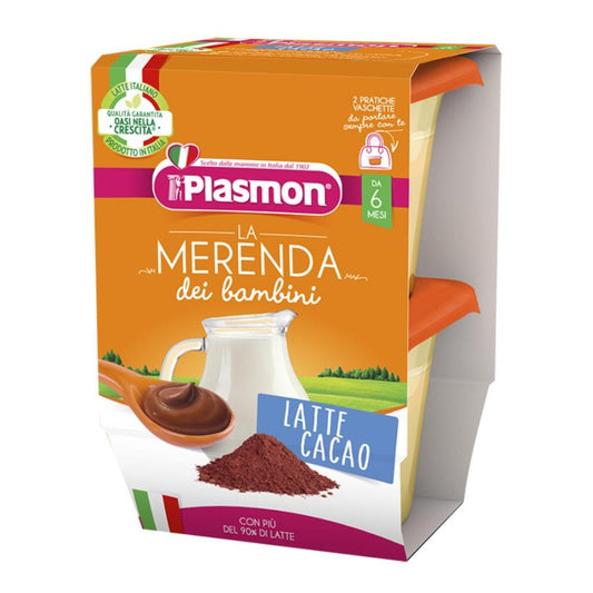 PLASMON Merenda Latte Cacao 2x120g