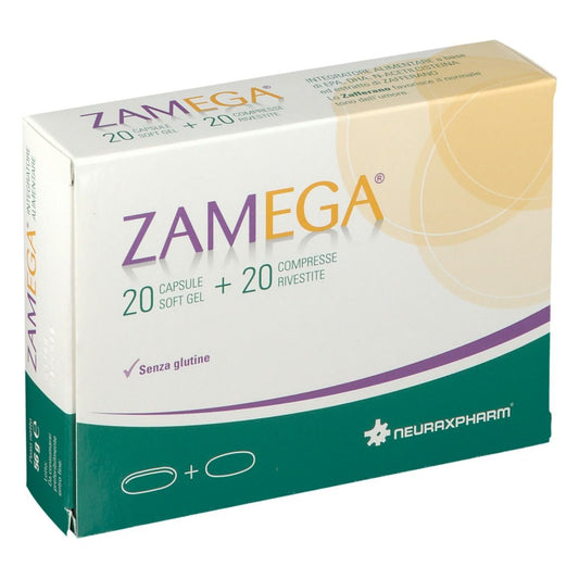 ZAMEGA 20CPS SOFTGEL+20CPR RIV