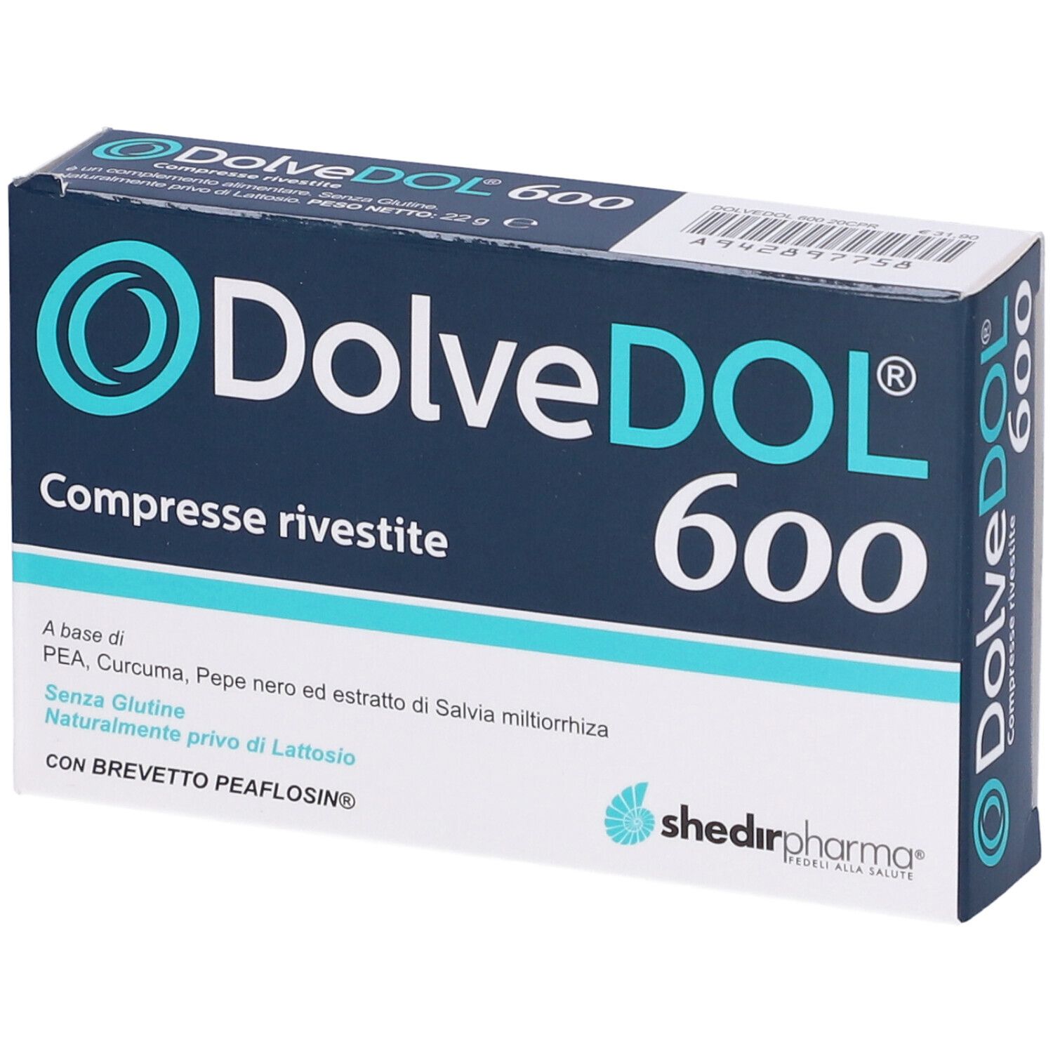 DOLVEDOL 600 20CPR